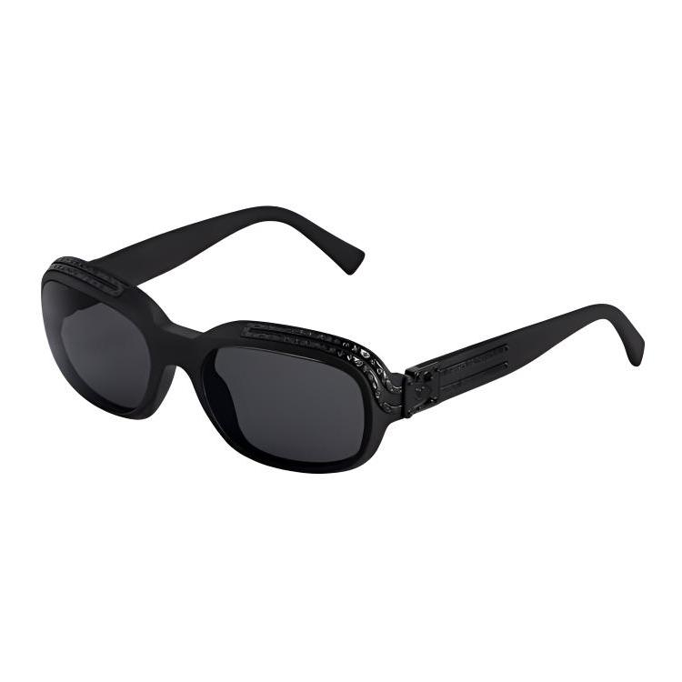 

Louis Vuitton Millionaires Metal Oval Sunglasses Men sunglasses Black Z2721U F,Black