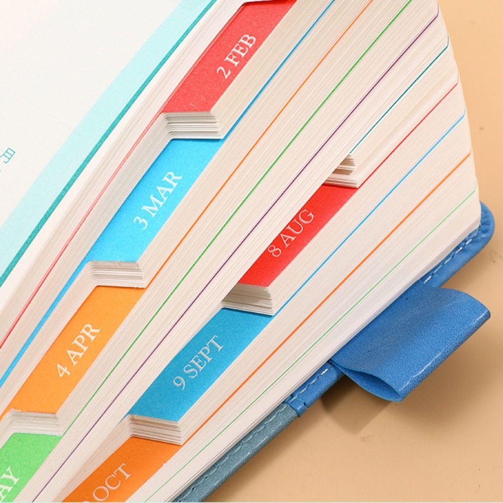 Thick Paper A5 Agenda Planning Notebook 365 Days To-do List Notebook School Office Supplies
