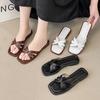 Women Flat Bottom Slippers Comfortable Outdoor Wear Slippers Summer Korean Style Casual Shoes Fashionable Sandals Slides Women