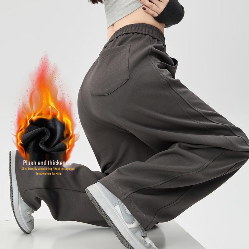 Women s High-Waist Drapey Tapered Wide-Leg Pants 2XL