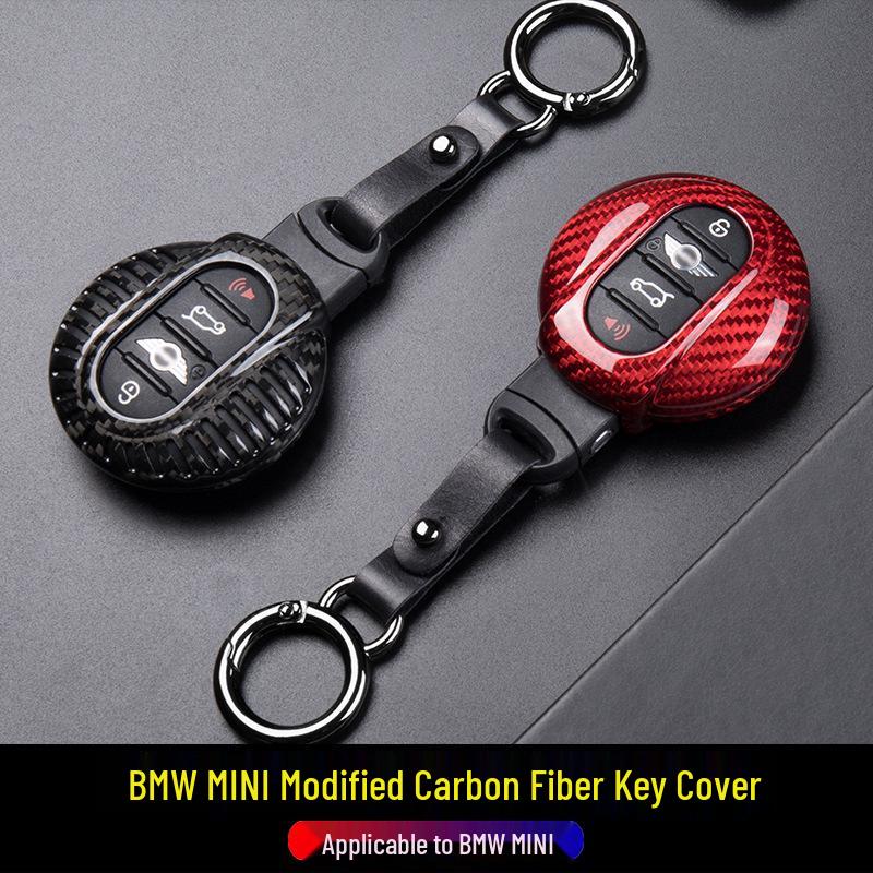 BMW Mini Cooper Key Shell & JCW Keychain Cover for F54/F55/F56/F60 Models