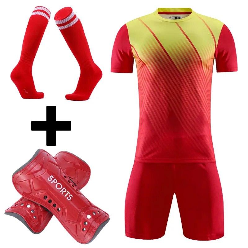 Protège-tibias De Foot Pour Jeunes 9-16 Ans – Coque PP, Mousse EVA, Manche à Poche + Chaussettes Incluses
