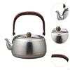 Camping Kettle Coffee Tea Pot Tableware for Open Fire with Handle, Water Picnic