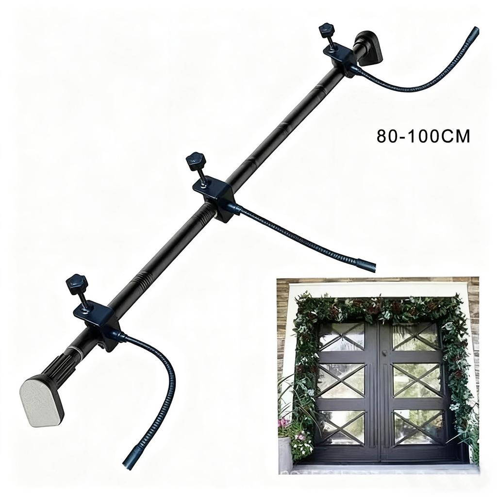 Heavy duties Variable Door Hanger For Seasonal Decorations Rustproof Metal Construction Quick Build No Tools Needed