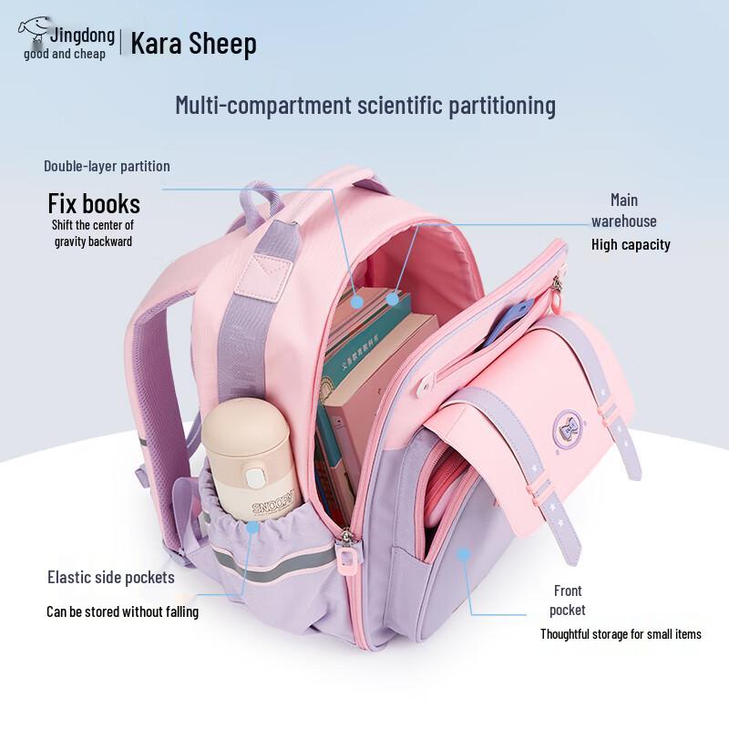 Carany JD Co-branded Cloud School Backpack 3.0