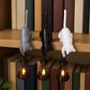 Roztomilý nástěnný háček ve tvaru kočky 3D tištěný Lampa na polici Zvířecí figurka Háček Stolní dekorace