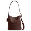 Bolso Cubo Bleecker 28 Bolso de Hombro para Mujer Marrón Dorado CCC23-B4MPL