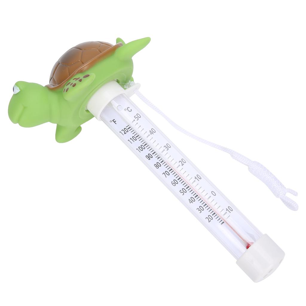 Teichwasserthermometer Baby Schwimmbad Schwimmendes Wassertemperaturmessgerät mit Schnur