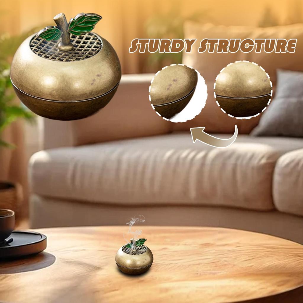 New Chinese Design Incense Stick Burner Censer Incense Creative Fruit Shape Incense Burner Home Aromatherapy Stove Decoration
