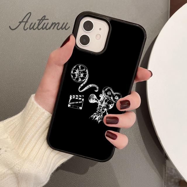 Clapper Board Film Movie Maker Phone Case for iPhone 11 12 13 14 Pro Max Mini XR XS SE 2020 7 8 Plus Galaxy S21 S22 Cover Shell