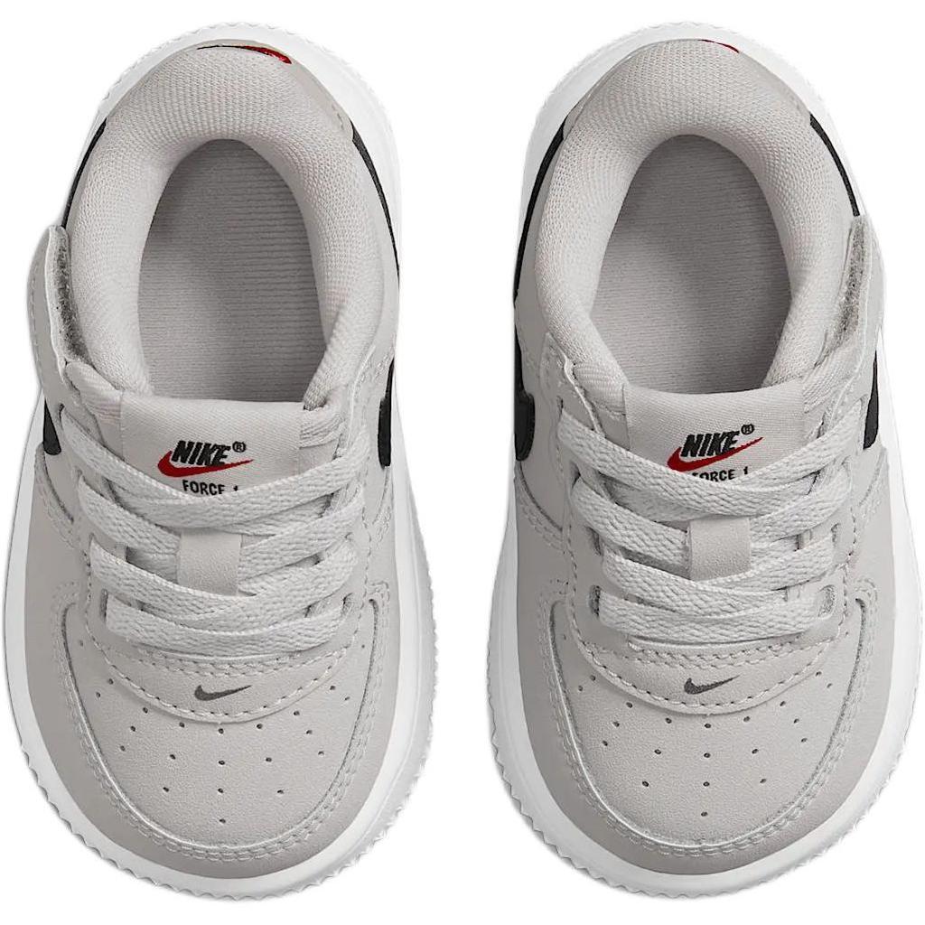 Nike Force 1 Low EasyOn LV8 1 TD Light Iron Ore Black Baby Sneakers Grey White FZ1011-001