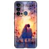 For ITEL Vision 3 Case Fashion Cat Sunflower Phone Cases For Itel S17 S 17 S661W Soft TPU Black Silicone Cover Vision3 Bumper