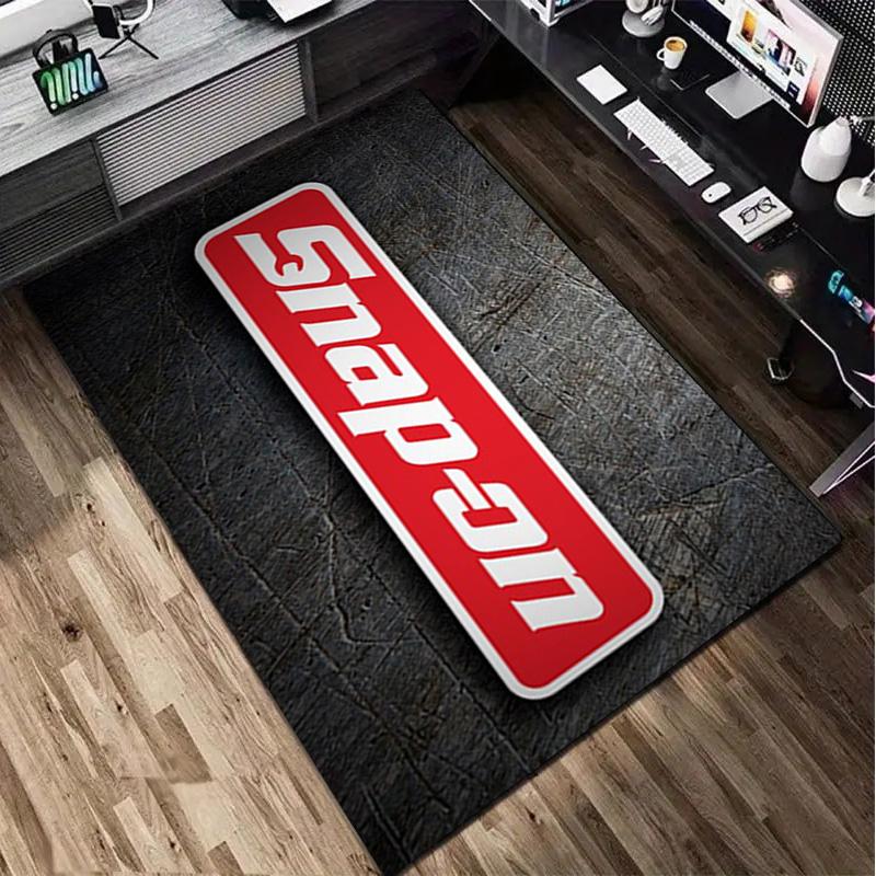 1Pc Snap On Tools Print Rug - Home Decoration Carpet For Living Room Bedroom Flooring Computer Chair Area Rug
