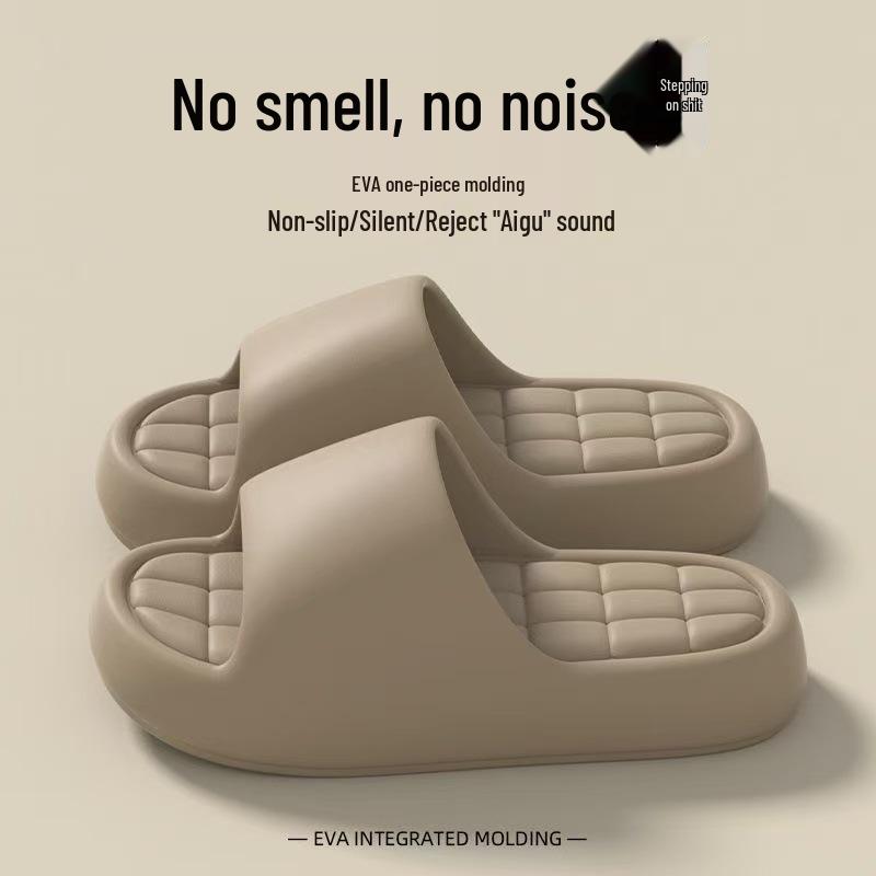 Summer Cool Thick Sole Non-Slip Slippers for Men and Women - Soft, Indoor/Outdoor, Fashionable, Deodorant.