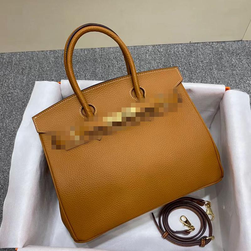 Leather Bag Classic 30 20 25 Platinum Bag Top Cowhide Premium Handbag Wedding Bag Women