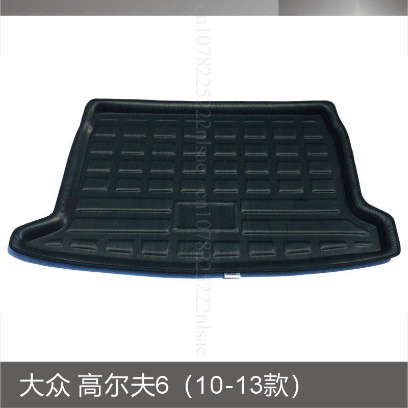 New Trunk Mats For VW Golf 6 2010-2013 Accessories Waterproof Non-Slip Liner Floor Mat for Volkswagen Golf6 Cargo Liner