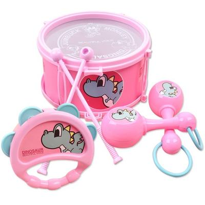 Oz Toy Drum Maracas Tambourine Musical Instrument Set Korean Childrens Toys