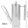 500ml/700ml Oil Control Kettle 304 Stainless Steel Olive Oil Bottle  Condiment Storage