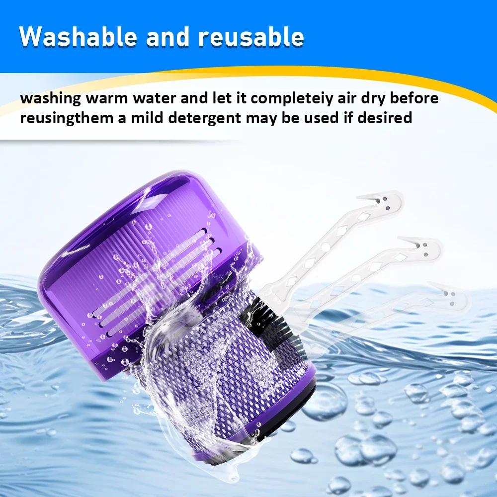1/2/4pcs Hepa Filter For Dyson V11 Outsize/V11 Outsize Absolute+ Vacuum Cleaner For Household Cleaning Strainer Accessories Part