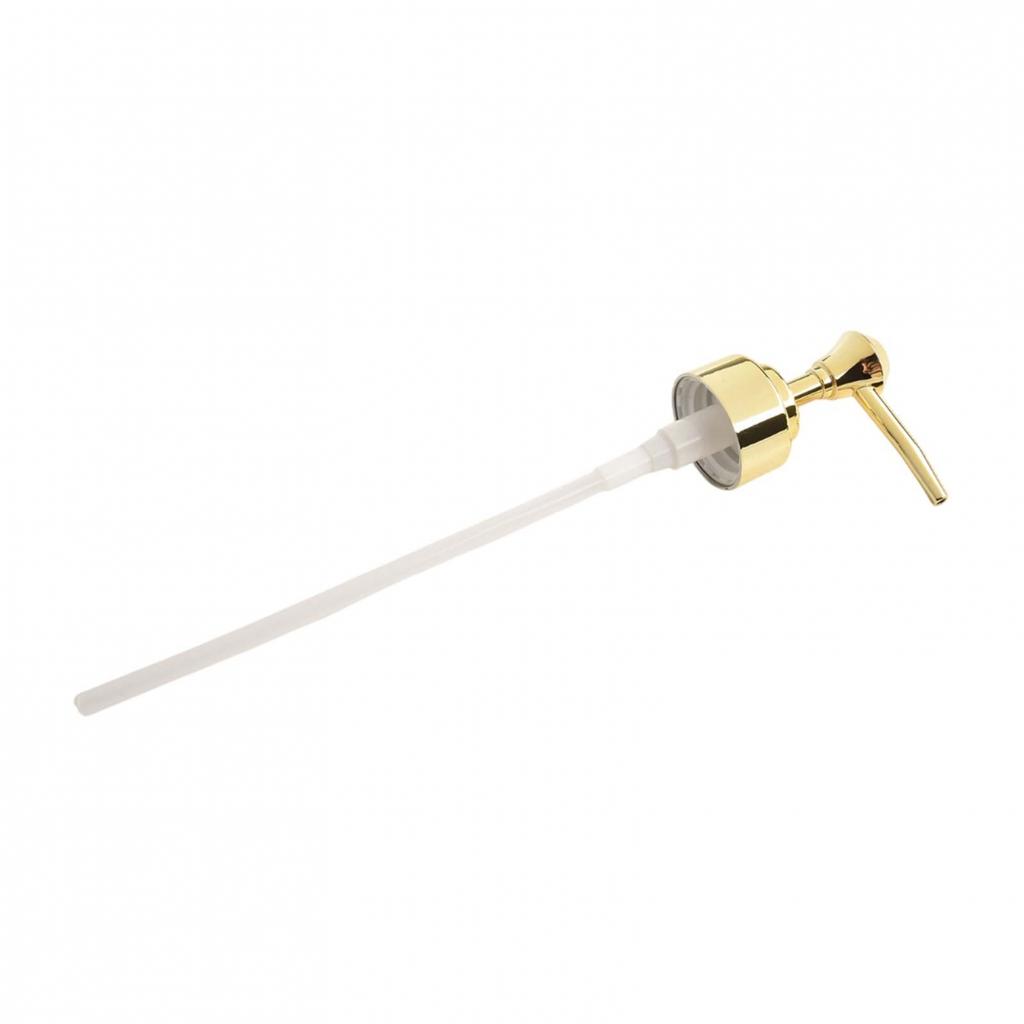 Testina a Pompa Dispenser Sapone e Lozione Argento Brillante Elegante per un Look Raffinato