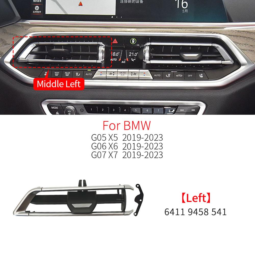 For BMW G05 G06 G07 Car Front Air Vent Grille Clip Trim Parts A/C Outlet Repair Kits For BMW X5 X6 X7 -