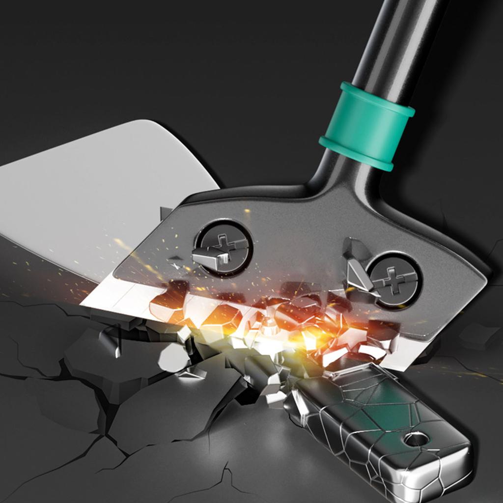 Robustes Schabermesser aus legiertem Stahl mit SK5-Klinge für die Haushaltsreinigung und Fleckentfernung. Schaber-Reinigungswerkzeug, einfache Verwendung