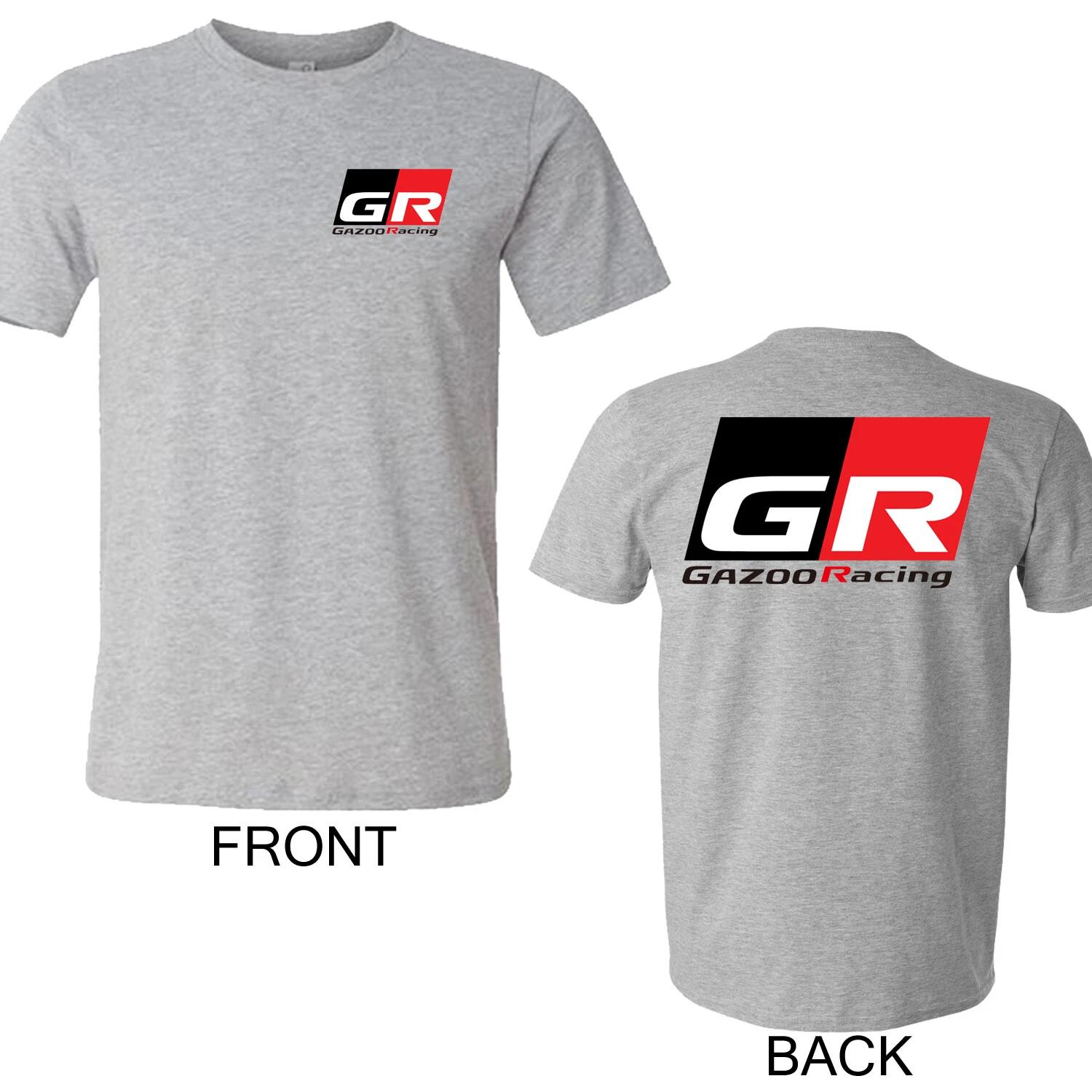 GR GAZOO RACING Men s Grey Size S to 5XL 4XL