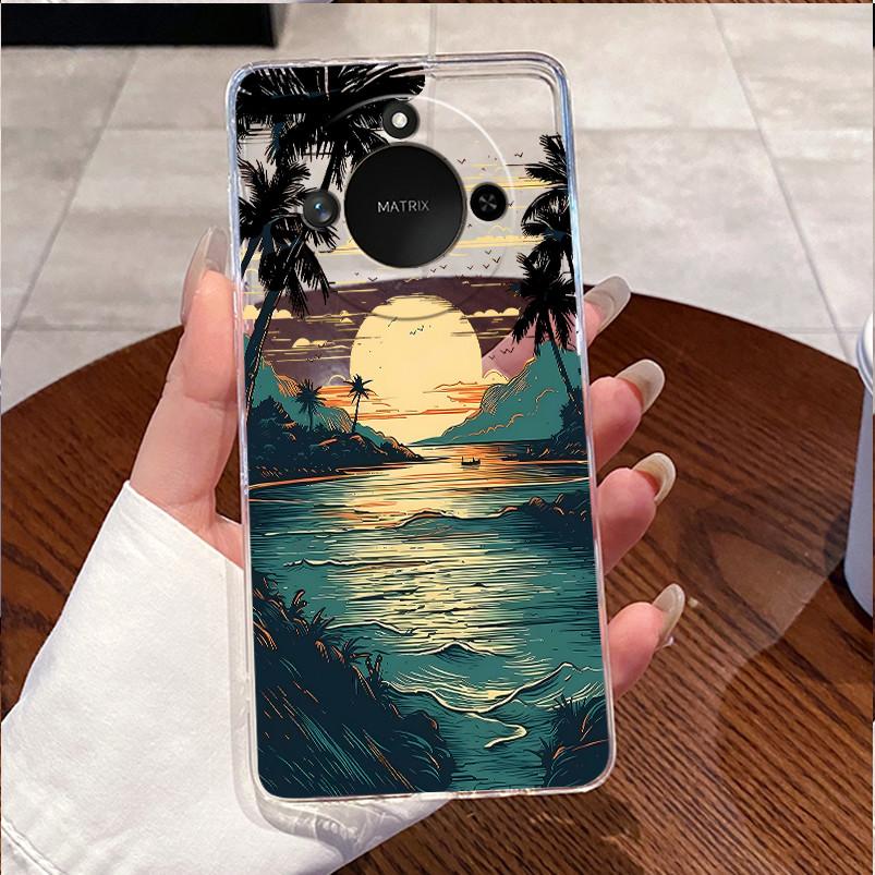 For Honor X9C Smart 5G Casing Clear Luxury Cute Love Rabbit Funny Cool TPU Soft Silicone Phone Case HonorX9C Smart 5G Back Cover