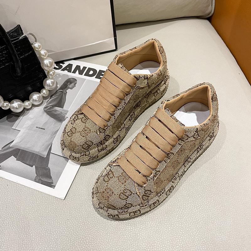 Women Sneakers Luxury Rhinestone Casual Shoes Women Outdoor Platform Running Shoes Designer Female Sports Shoes  De Mujer