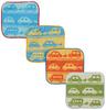 Marushin Piccolino Go Drive Mini Towels of Perfect for and Elementary Boys Let's (Set 4) - Preschool, Kindergarten, School, (Product Code 0165009100)