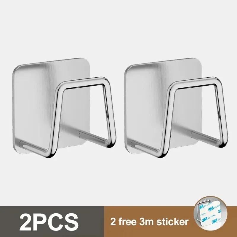 Storage Bathroom Accessories Wall Kitchen Drainage Shelf Hook Organizer Sponge Steel Stainless 1 - 6PCS Rack Wholesale Tools