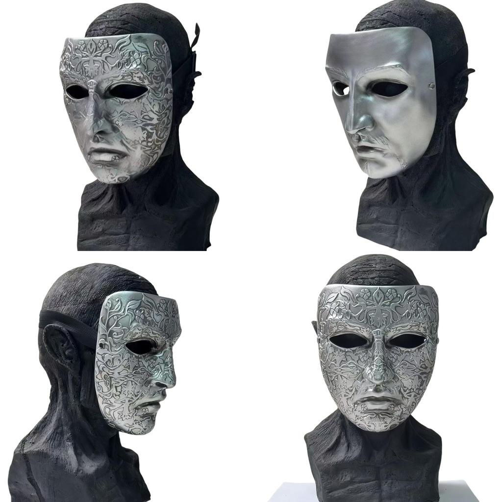 Baldwin Iv Of Jerusalem Halloween Mask Resin Costume Facial Cover For Cosplay And Festivals