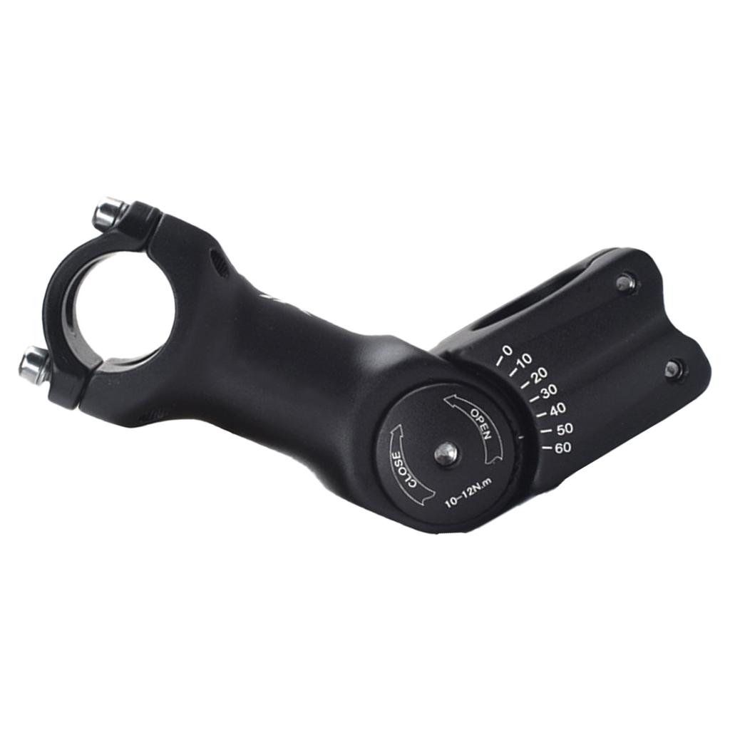 Adjustable Bike Handlebar Stem Aluminium Alloy Bike Stem Handlebar Risers Extension Adapter for Road Mountain Bike