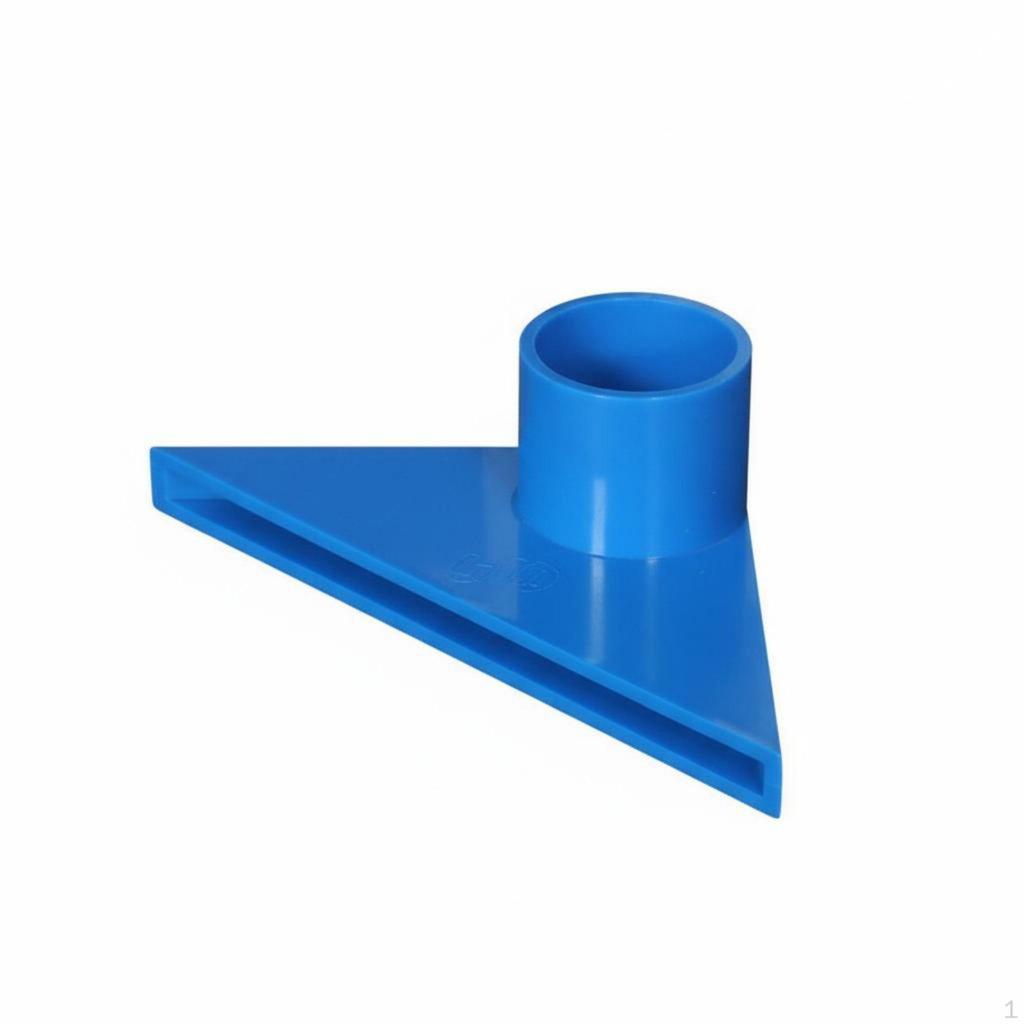 PVC Duckbill Nozzle Aquarium Smooth Inner Wall Fish Tank Water Outlet for Sump White