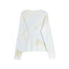 Elle Fashion Comfortable Casual Simple Tie-Dye Mohair Pullover Sweater Women sweater EZ52378
