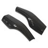 1 Pair Steering Gear Lever Cover Carbon Fiber Pattern Shift Lever Trim