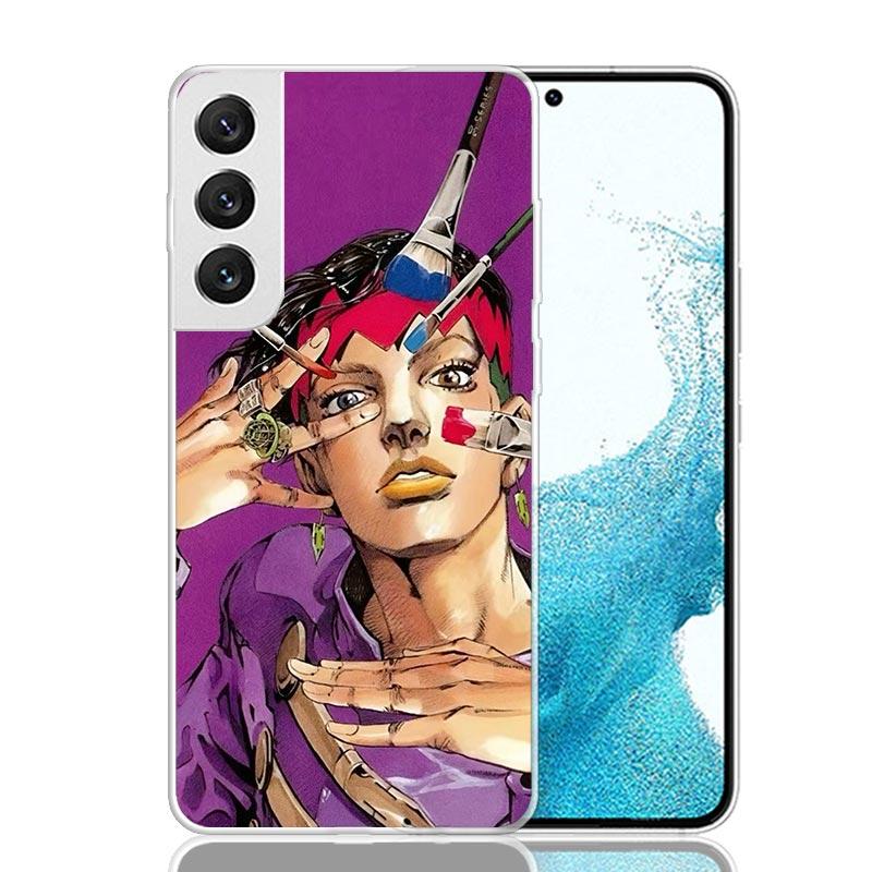 JoJo Adventure Rohan Kishibe Phone Case For Samsung Galaxy S26 S25 Edge S24 S23 FE S22 Ultra S21 Plus S20 + Fundas Cover Coque G