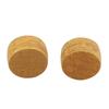 2Pcs Pool Cue Tips with Cattlehide Leather Diameter 14mm Height 8mm