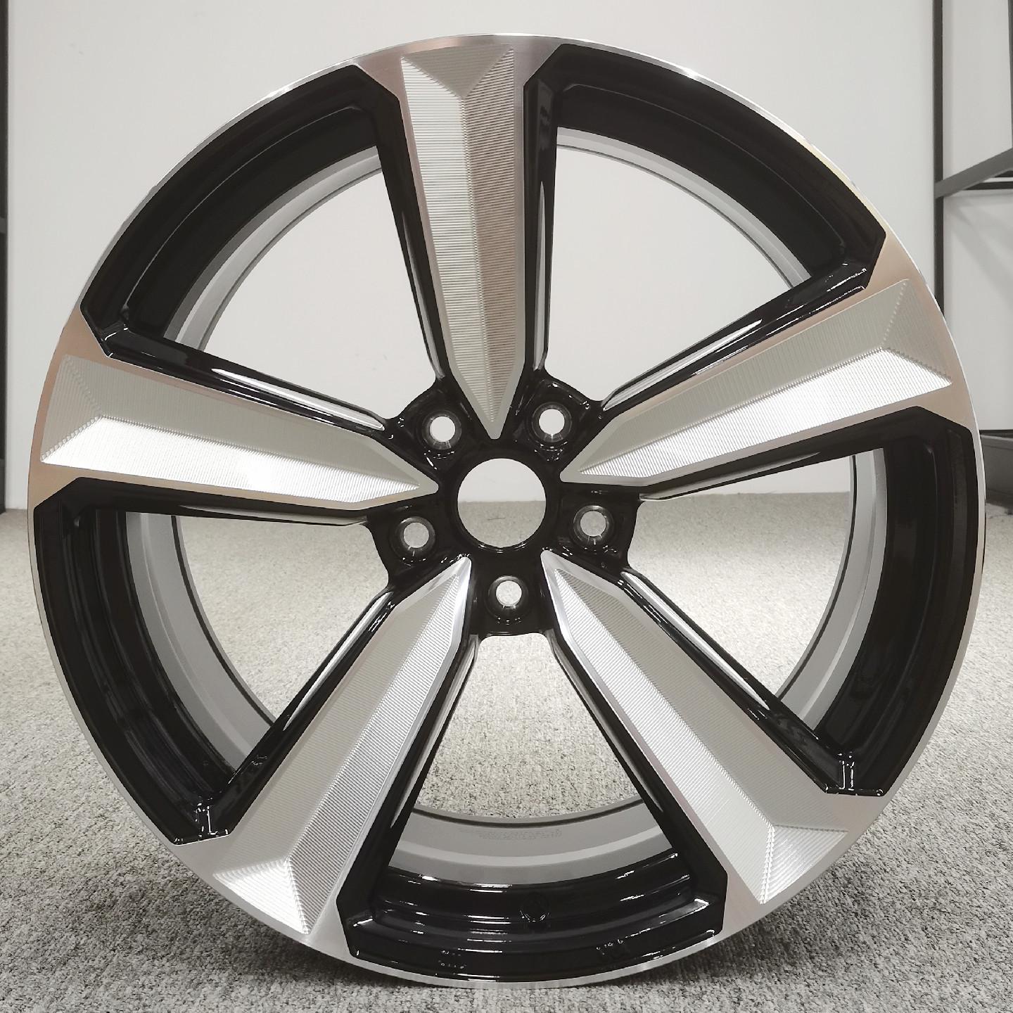 Shunyi Sagitar 198 Sword 18 Wheel Hub for Magotan C-class 4A17 17x7.5J Black Surface