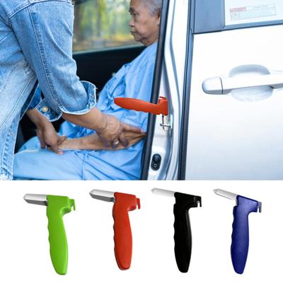 Car Door Assist Handle 3-In-1 Auto Grab Bar Cane Safety Hammer Seat Belt