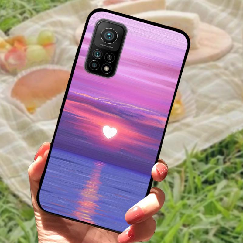 For Xiaomi Mi 10T Pro Case 10T Soft Silicone TPU Cartoon Painted Phone Cover For Xiaomi 10T Lite 5G Coques Mi 10i 5G Fundas Capa