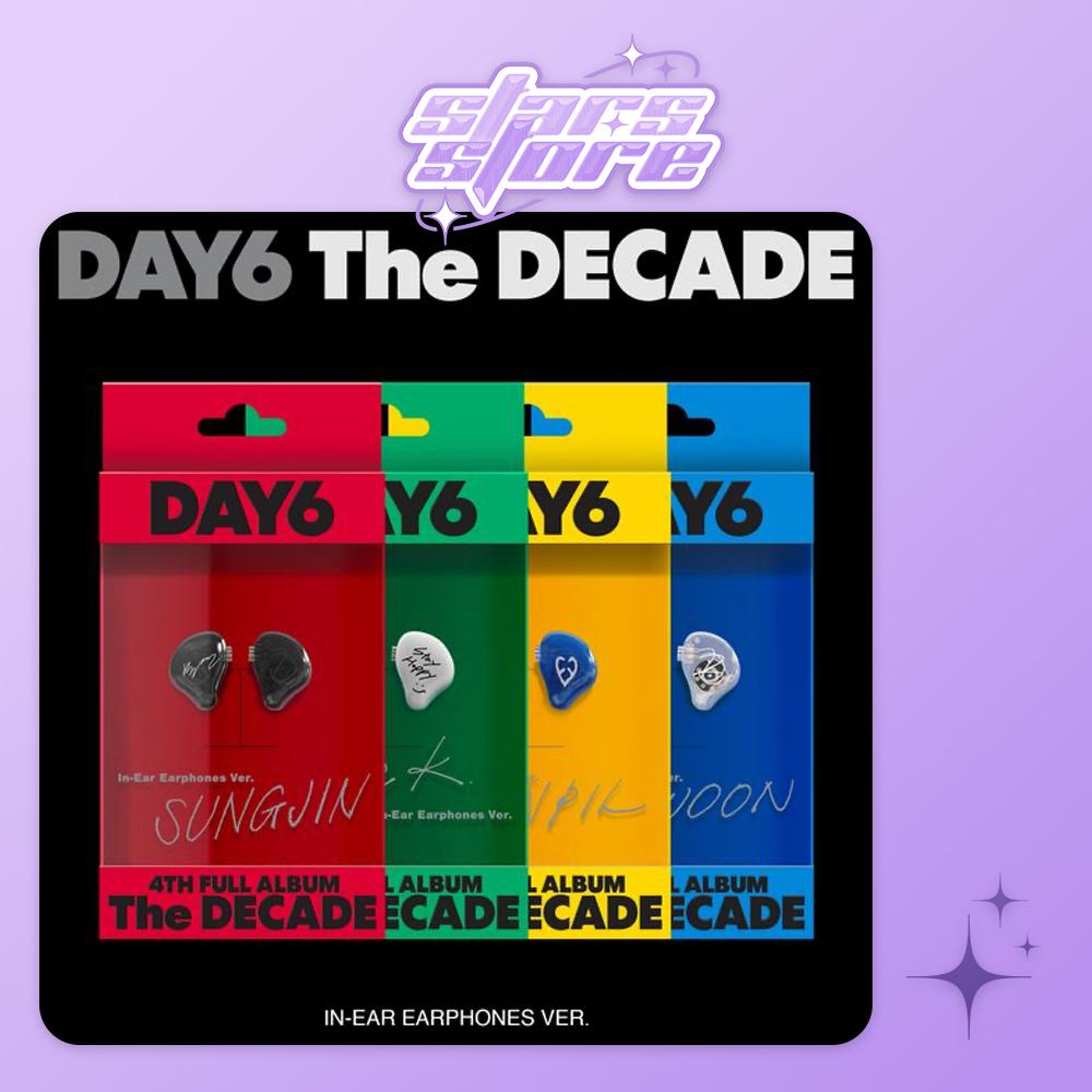 

(ПРЕДВАРИТЕЛЬНЫЙ ЗАКАЗ) DAY6 - 4-й альбом The DECADE (Внутриканальные наушники Вер.) Green