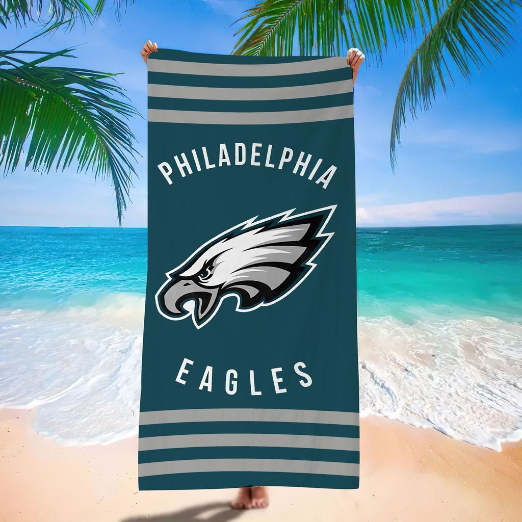 American Nfl Football Beach Towel Absorbent Quick-Drying Swimming Bath Towel Adult Beach Towel One Order