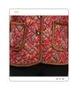 Mom's Winter Plus Size Velvet Cotton Plaid Jacket for Middle-Aged & Elderly