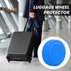 8Pcs Silicone Luggage Wheel Silent Covers Soft Flexible Wear Resistant Noise Reducing Suitcase Wheel Protector