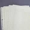 Kokuyo Single Color Loose Leaf 26 100 Ledger, B5, Holes, Sheets, Li-300