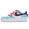 Air Force 1 Low Top Skateboard Shoes Men's Blue White Red Black CW2288-111(Team80-)