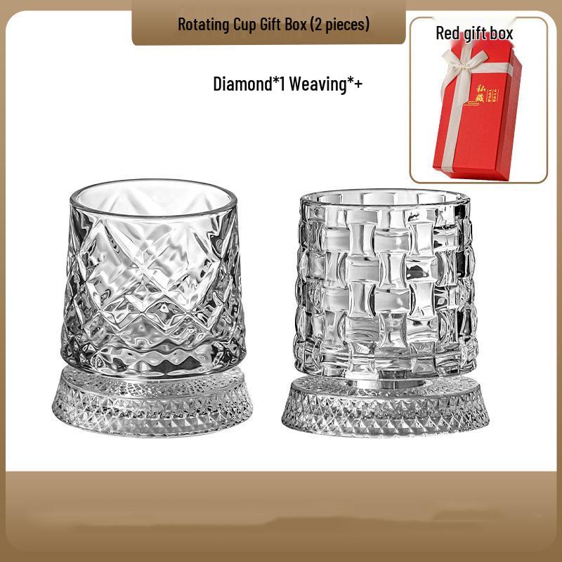 

Ming Zhan Xuan Colored Glass Whiskey Cups - Gift Set of 2