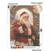 DIY 5D Diamond Painting Canvas Santa Claus Christmas Full Drill Art Kit Easy Creative Craft for Beginners Home Decor Gift