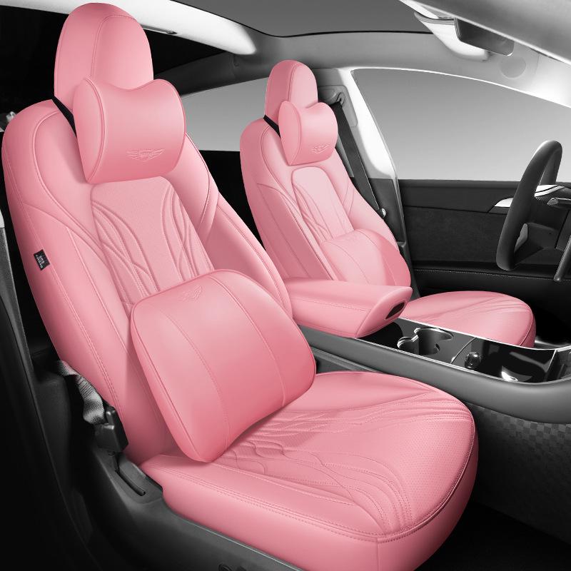 

Подушка и чехол на сиденье Tesla Model 3/Y с индивидуальной посадкой для всех сезонов Standard Sky Blue